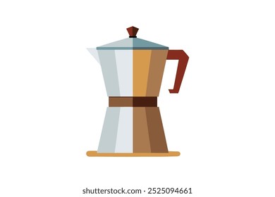  Ilustração de arte vetorial Coffee Maker.