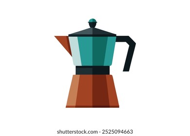  Ilustração de arte vetorial Coffee Maker.