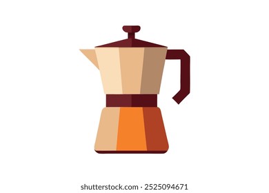  Ilustração de arte vetorial Coffee Maker.