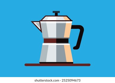  Coffee Maker vector art illustration.