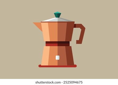  Ilustração de arte vetorial Coffee Maker.