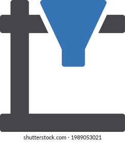 coffee maker vector glyph color icon