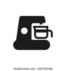coffee maker vector icon