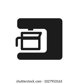 coffee maker vector icon