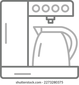 Coffee Maker vector icon. Can be used for printing, mobile and web applications.