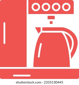Coffee Maker vector icon. Can be used for printing, mobile and web applications.