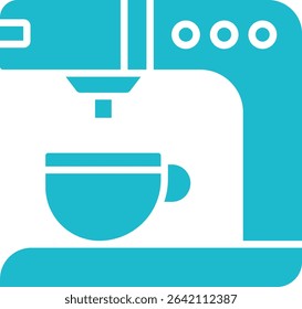 Coffee Maker vector icon. Can be used for printing, mobile and web applications.