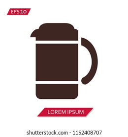 coffee maker vector icon symbol