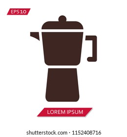 coffee maker vector icon symbol