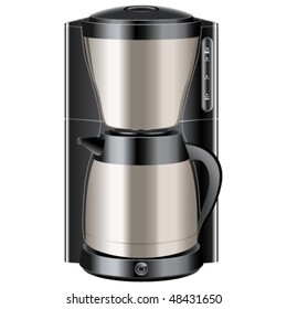 coffee maker - vector illustration