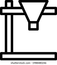 coffee maker vector thin line icon