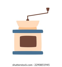 coffee makers in flat design