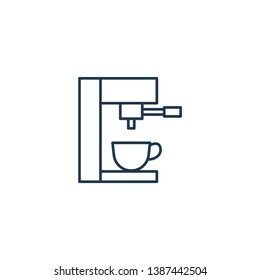 Coffee and Coffee makers icon. For presentation, graphic design, mobile application, web design, infographics. Vector illustration.
