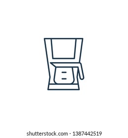 Coffee and Coffee makers icon. For presentation, graphic design, mobile application, web design, infographics. Vector illustration.