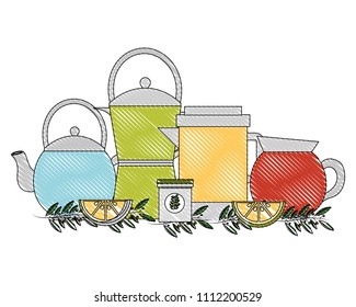 coffee makers and teapot herbal branch natural