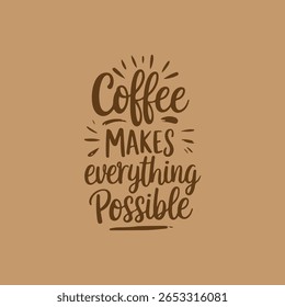 Café faz tudo design tipográfico possível