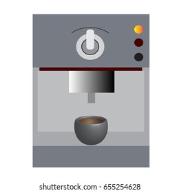 Coffee making. Coffee machine