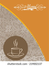Coffee Menu Card Design Template