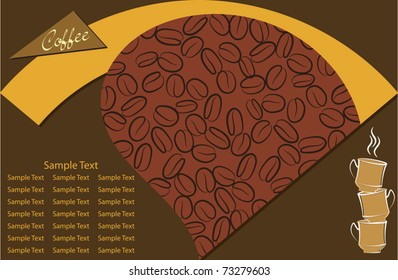 Coffee Menu Card Template