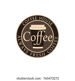 Coffee menu on white background.