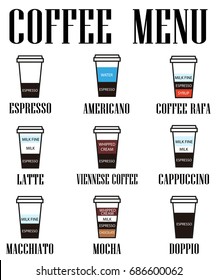 carta de café. Tubo de papel.