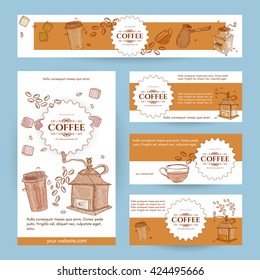 Coffee menu template