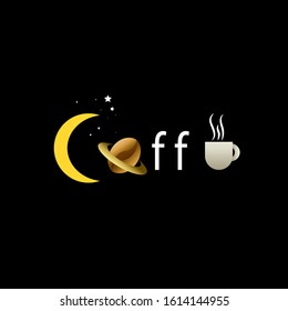 Coffee in Midnight and Moon Logo