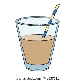 Coffee with milk cup