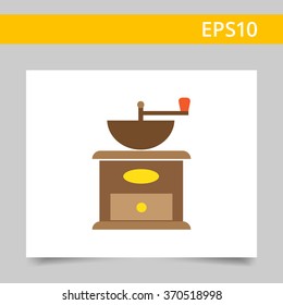 Coffee mill icon