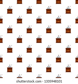 Coffee mill pattern seamless vector repeat for any web design