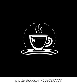 Coffee | Minimalist and Simple Silhouette - Vector illustration