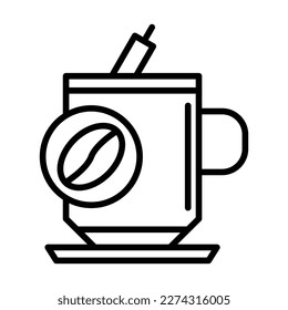 Coffee Mixing Icon Design For Personal And Commercial Use