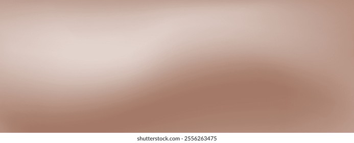 Coffee, mocha colored abstract background. Smooth brown vector background