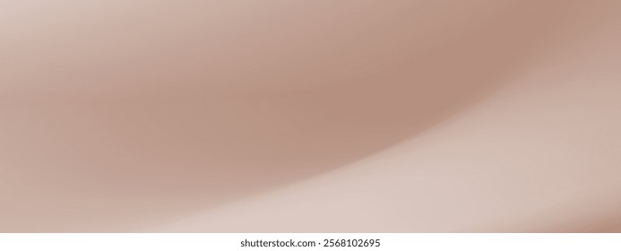 Coffee, mocha colored abstract background. Smooth brown vector background