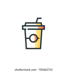 coffee modern icon. app and web element
