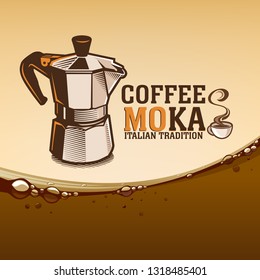 coffee moka illustration 
