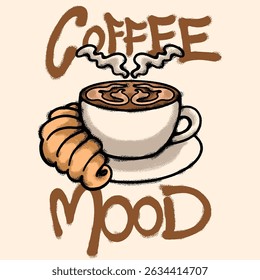Coffee Mood Urban Streetwear t shirt design