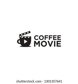 Coffee Movie Logo - Vector