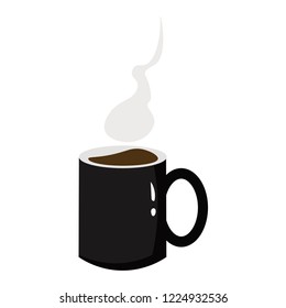 Coffee is in a mug.