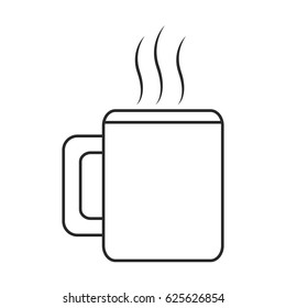 coffee mug beverage break outline