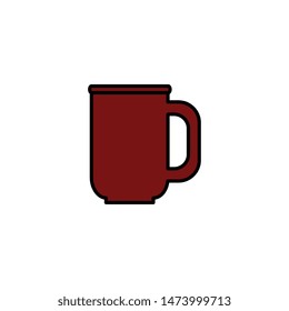 coffee mug beverage isolated icon