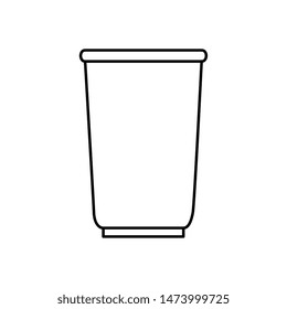 coffee mug beverage isolated icon