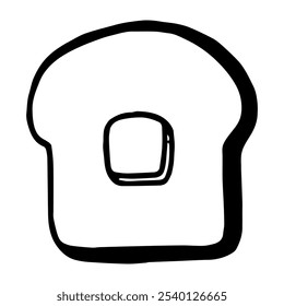 coffee mug black and white doodle icon