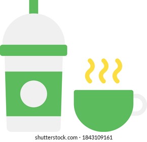 Kaffee-Umarmung - Kaffee-Cup - heißer Kaffee 