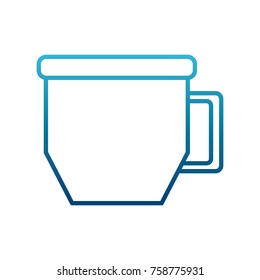 Coffee mug cup icon vector illustration graphic design