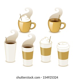 Coffee Mug and Cup Illustration
