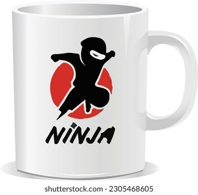 coffee mug cup vector art design eps 