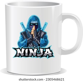 coffee mug cup vector art design eps 