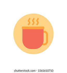 Coffee mug design, drink breakfast beverage shop morning restaurant theme Vector illustration