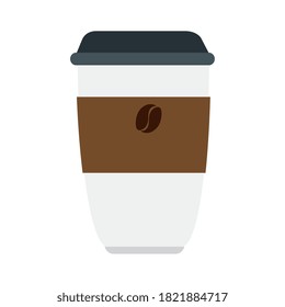 Coffein-Frühstück und Getränke-Thema Vektorgrafik